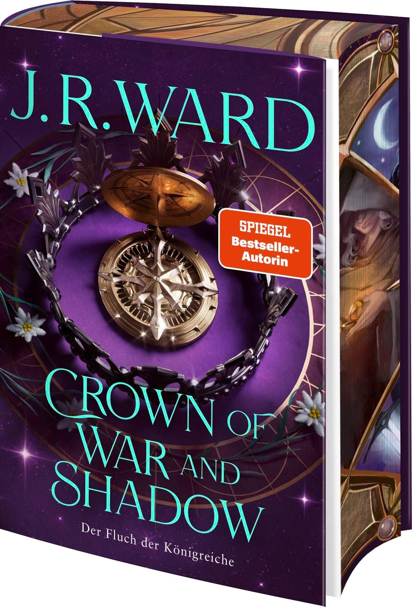 Crown of War and Shadow: Der Fluch der Königreiche | Epische Romantasy der Black-Dagger-Bestsellerautorin | Limitierte Luxusausgabe mit Farbschnitt (Die Kingdoms-of-Compass-Reihe, Band 1)