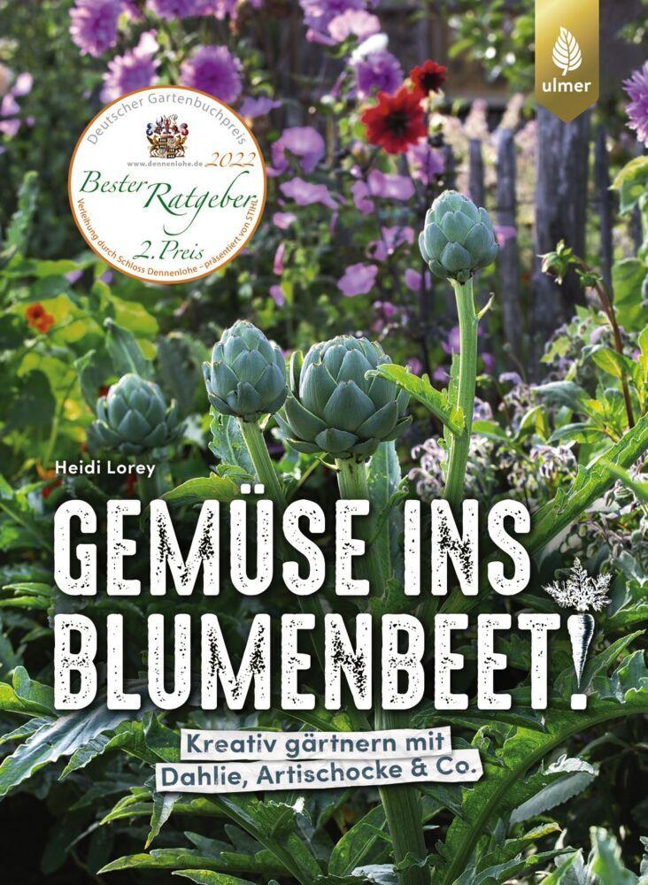 Buchcover: Gemüse ins Blumenbeet!