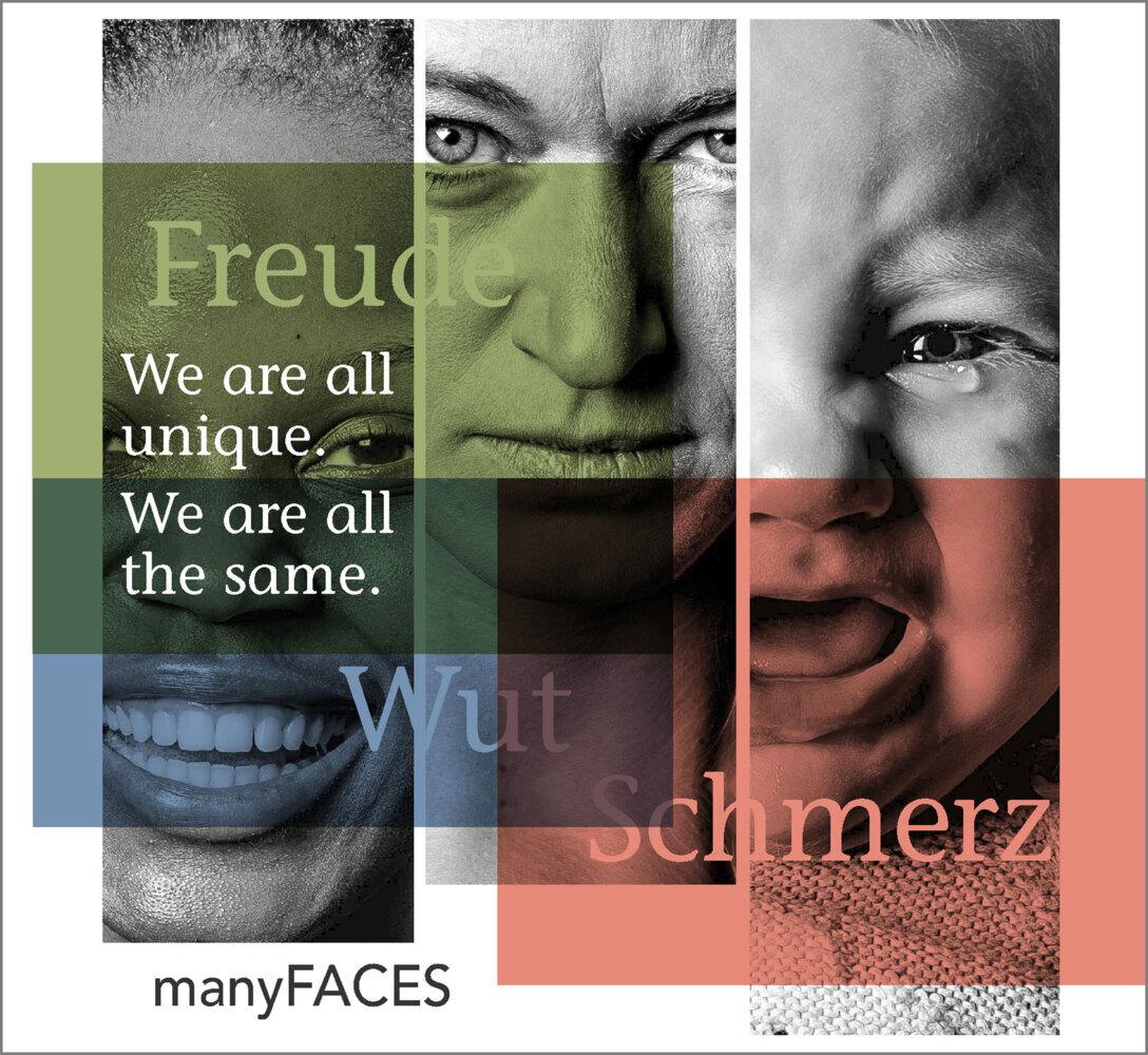 Buchcover: Christoph Borek: manyFACES