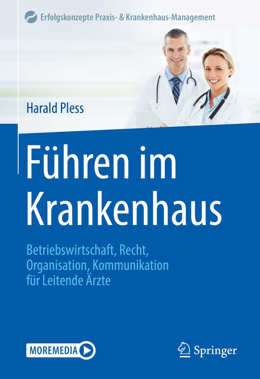 Buchcover: Führen im Krankenhaus