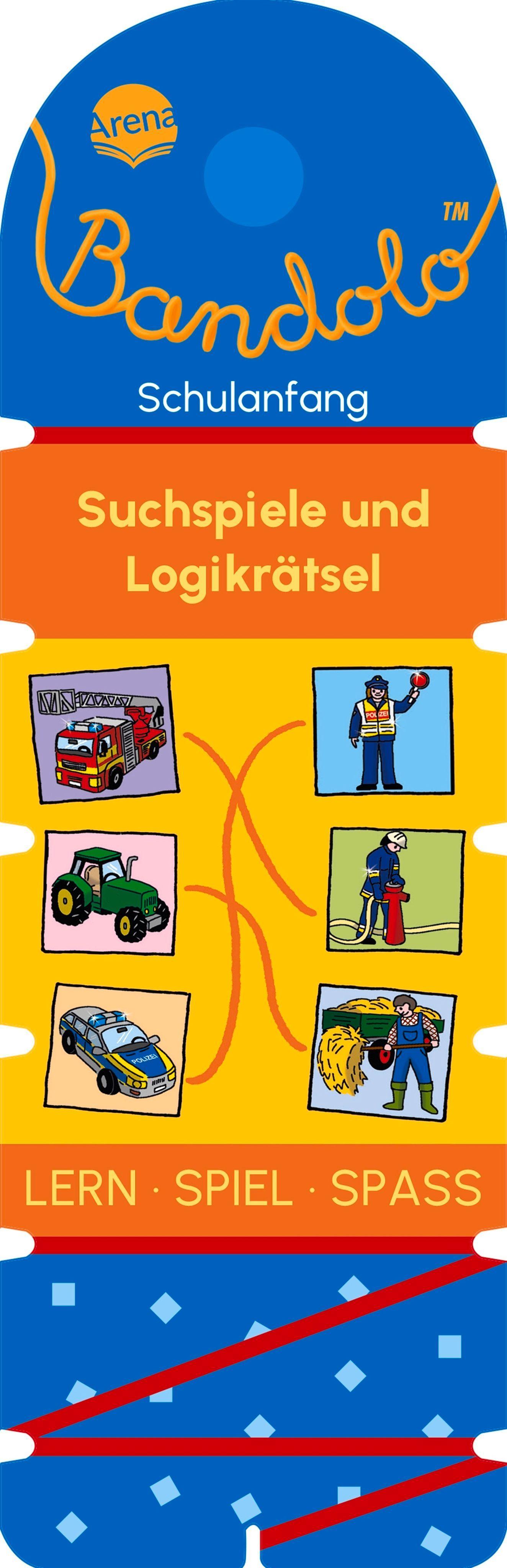 Bandolo. Suchspiele und Logikrätsel: Lernspiel mit Lösungskontrolle ab 5 Jahren