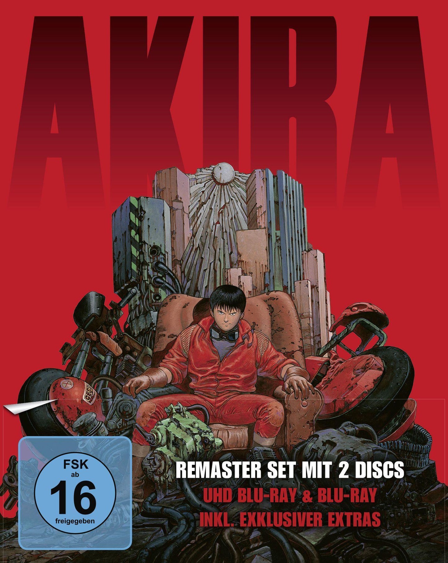 Akira 4K,1 UHD-Blu-ray + 1 Blu-ray