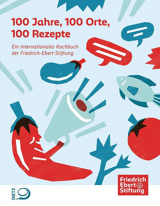Buchcover: 100 Jahre, 100 Orte, 100 Rezepte