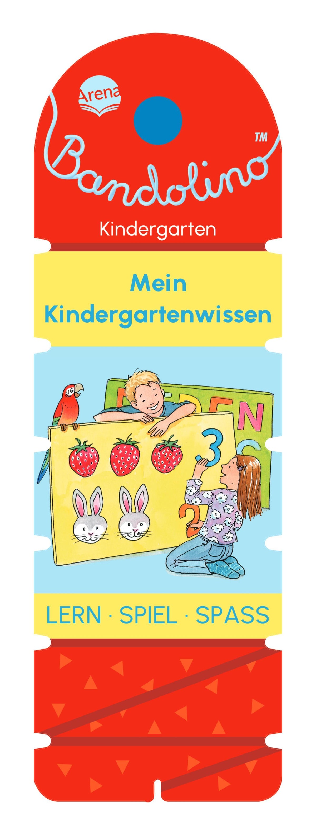 Bandolino. Mein Kindergartenwissen: Lernspiel mit Lösungskontrolle für Kinder ab 4 Jahren