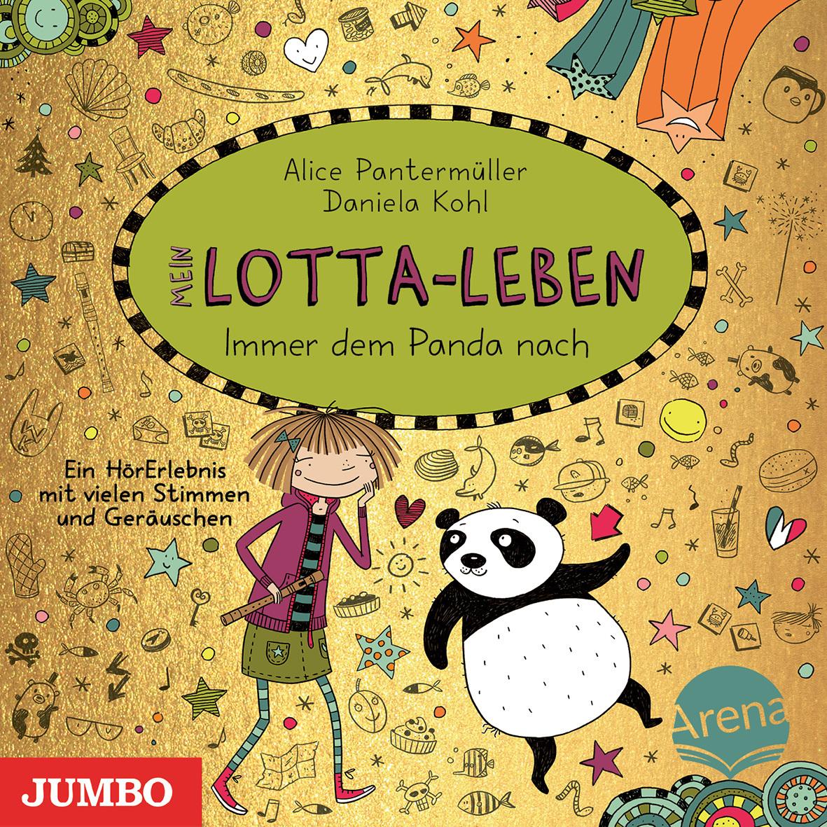 Mein Lotta-Leben. Immer dem Panda nach,Audio-CD