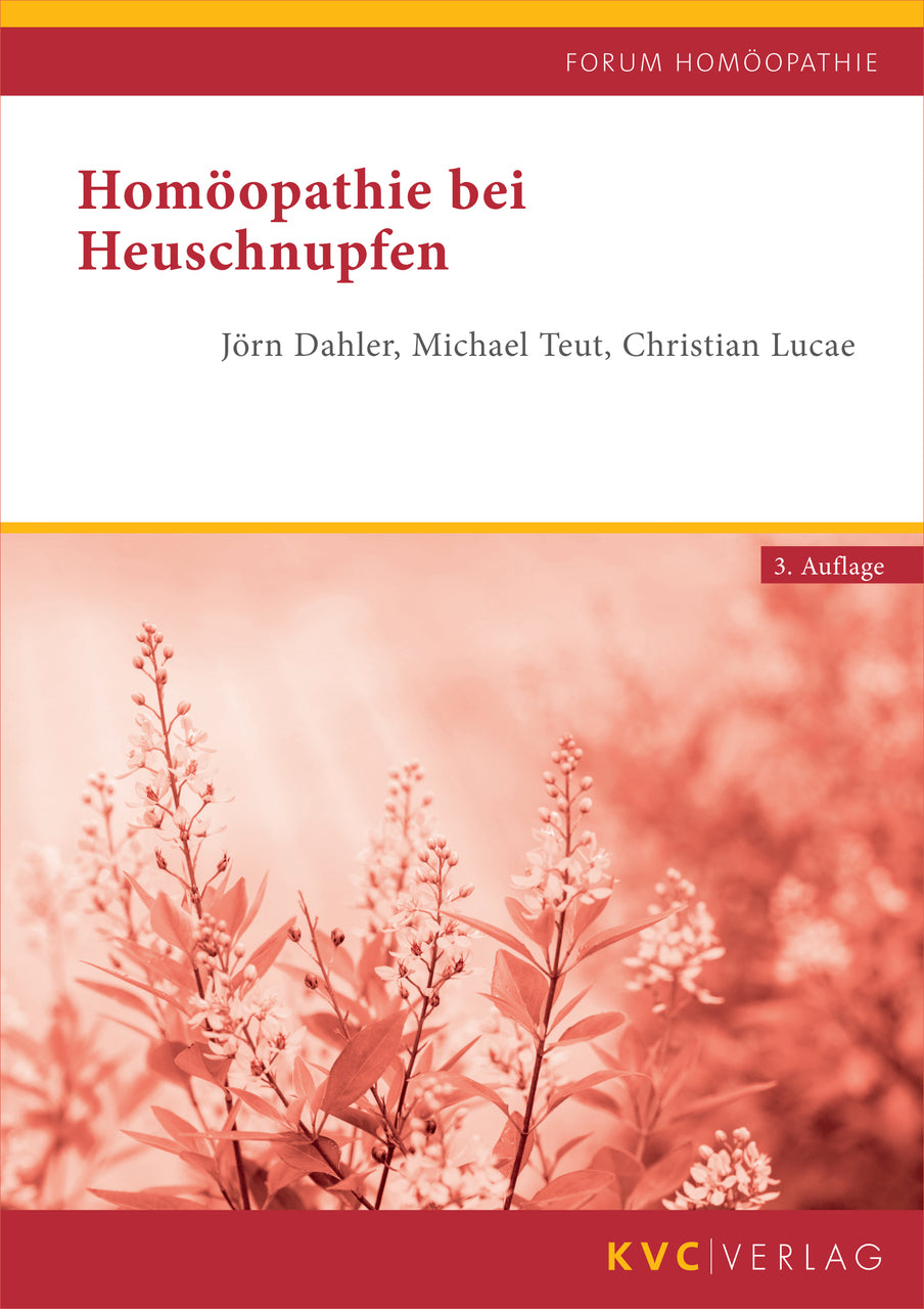 Buchcover: Homöopathie bei Heuschnupfen