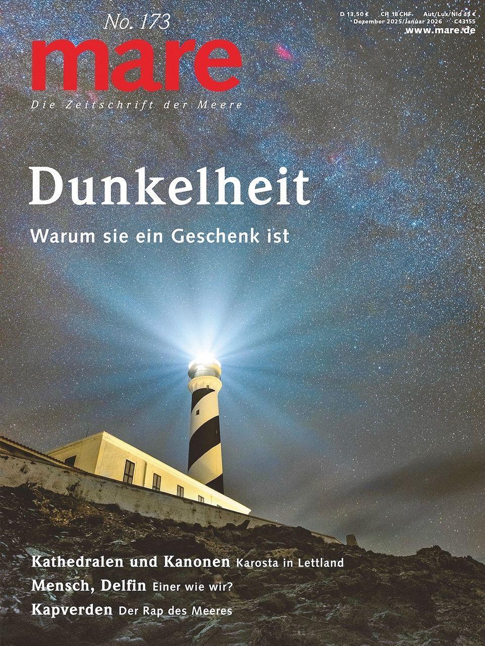 Buchcover: mare - Die Zeitschrift der Meere / No. 173/ Dunkelheit