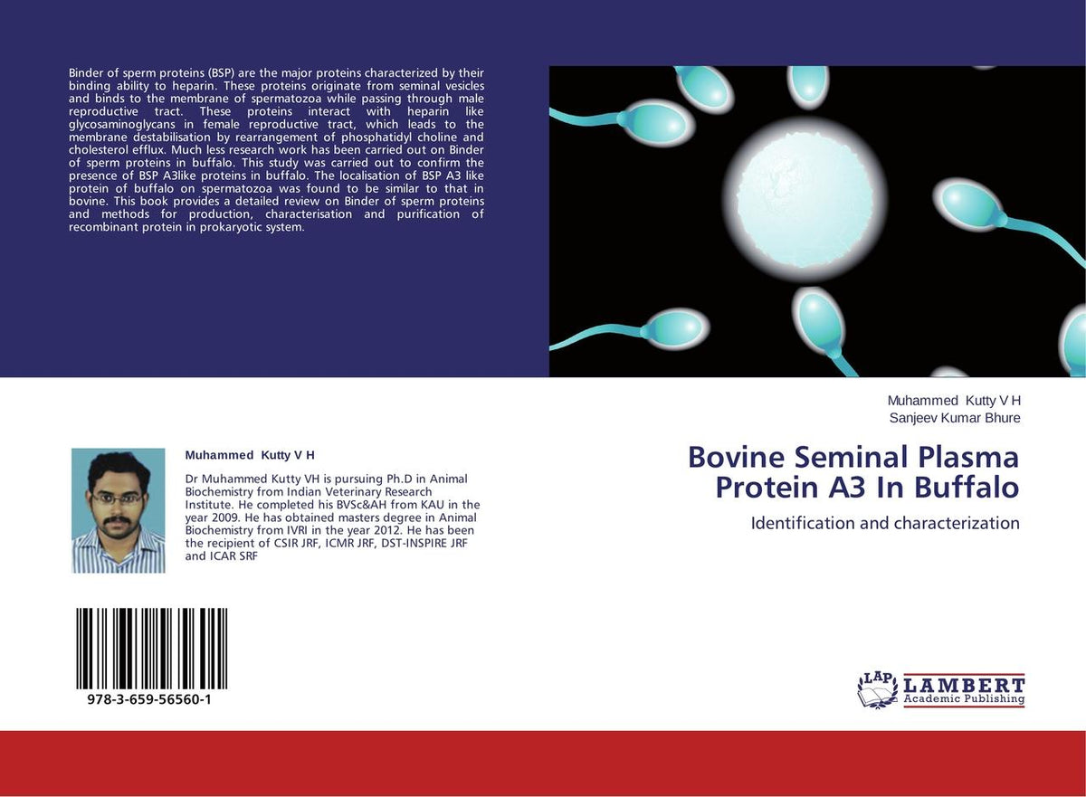 Buchcover: Bovine Seminal Plasma Protein A3 In Buffalo