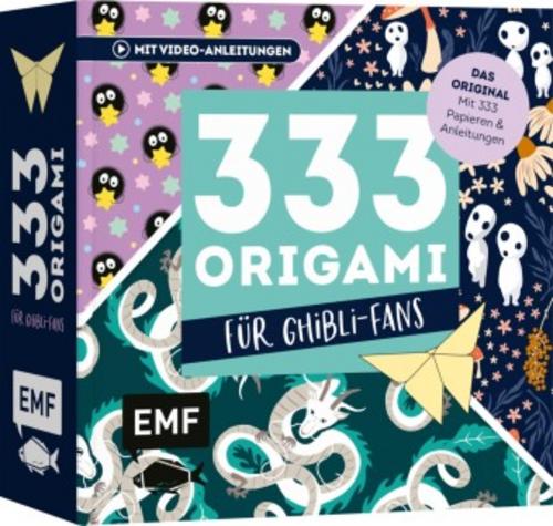 333 Origami - Für Ghibli-Fans - Niedliche Papiere falten