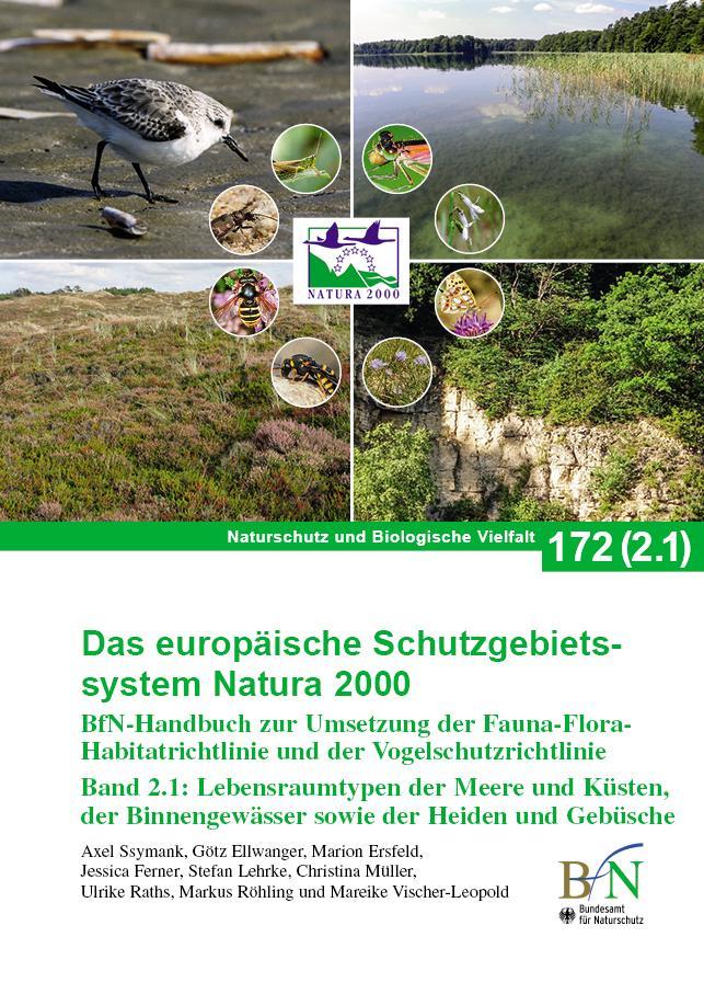 Buchcover: NaBiV Heft 172: Das europäische Schutzgebietssystem Natura 2000