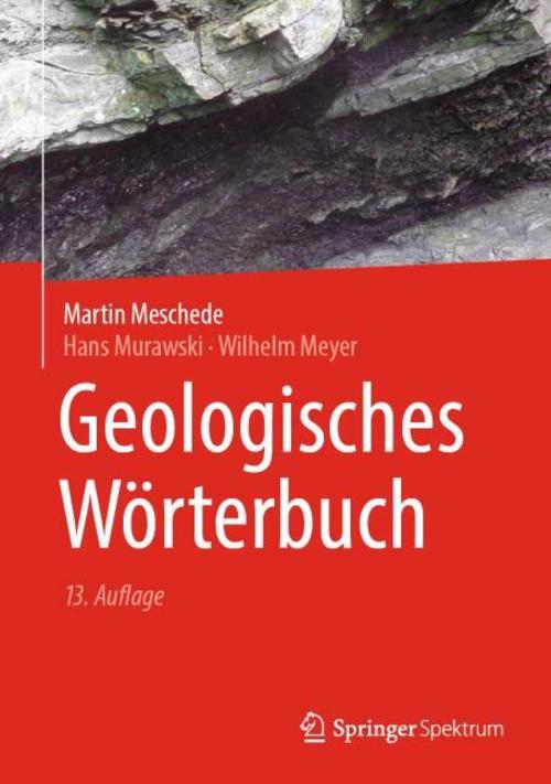 Buchcover: Geologisches Wörterbuch
