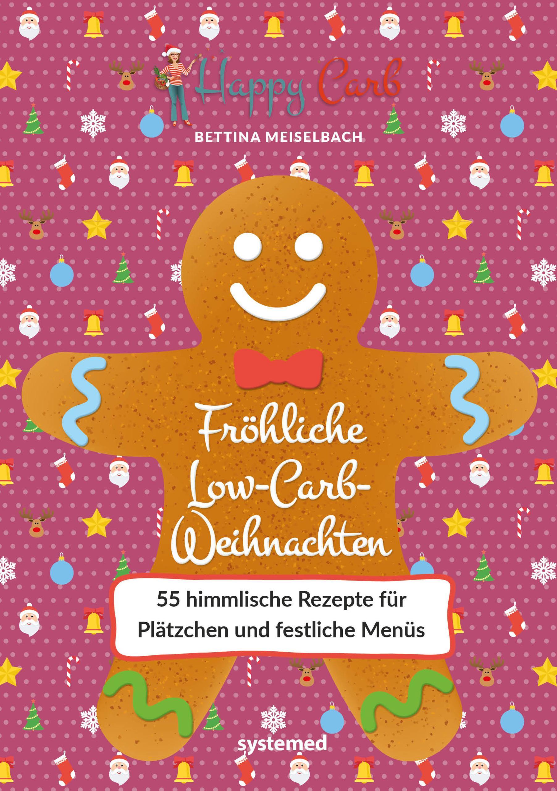 Buchcover: Happy Carb: Fröhliche Low-Carb-Weihnachten