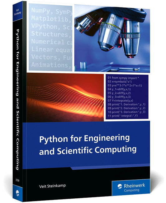 Buchcover: Python for Engineering and Scientific Computing