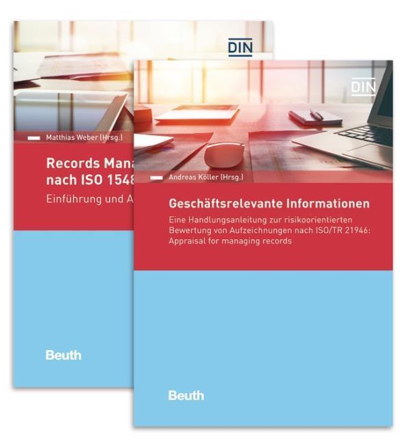 Buchcover: Paket Geschäftsrelevante Informationen und Records Management