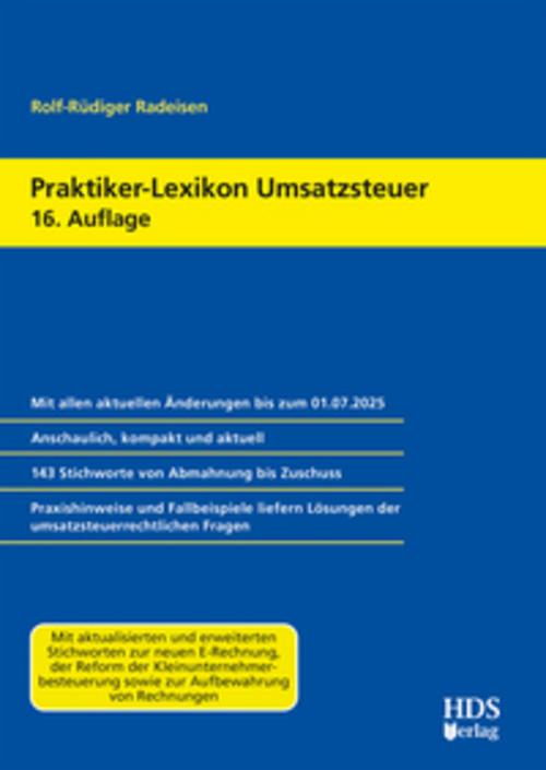 Praktiker-Lexikon Umsatzsteuer