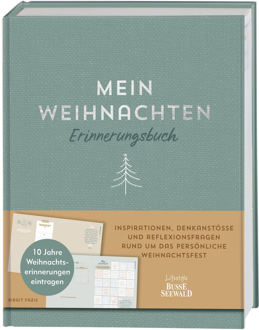 Buchcover: Mein Weihnachten. Erinnerungsbuch.