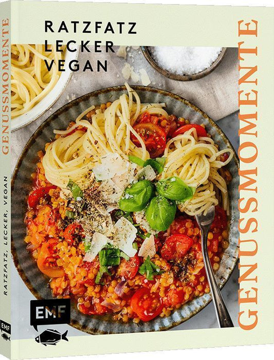 Buchcover: Genussmomente: Ratzfatz, lecker, vegan