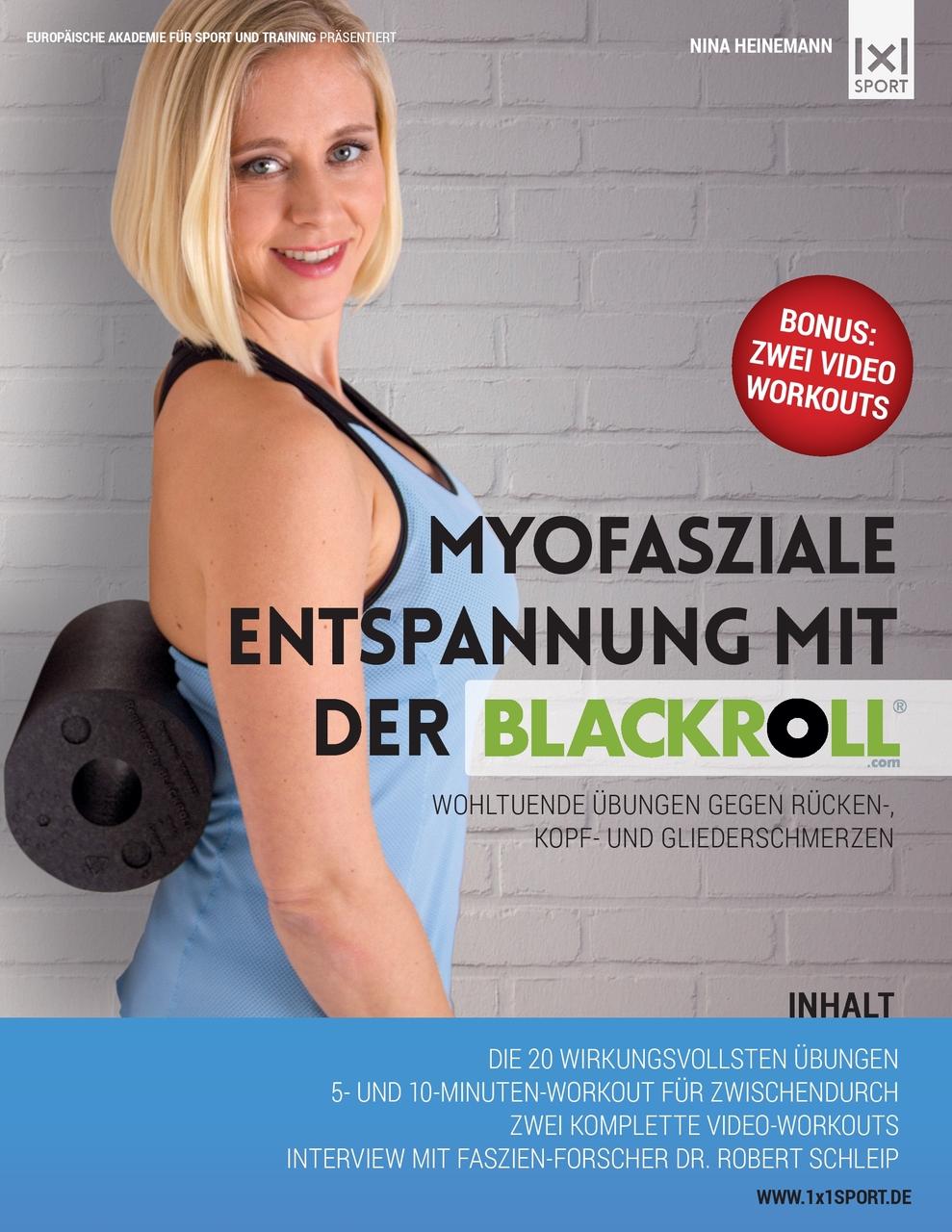 Buchcover: Myofasziale Entspannung mit der BLACKROLL