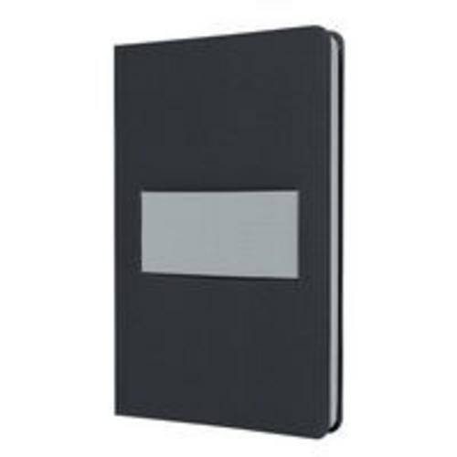 Buchcover: Notizbuch Linescape A5 kariert dunkelgrau/hellgrau
