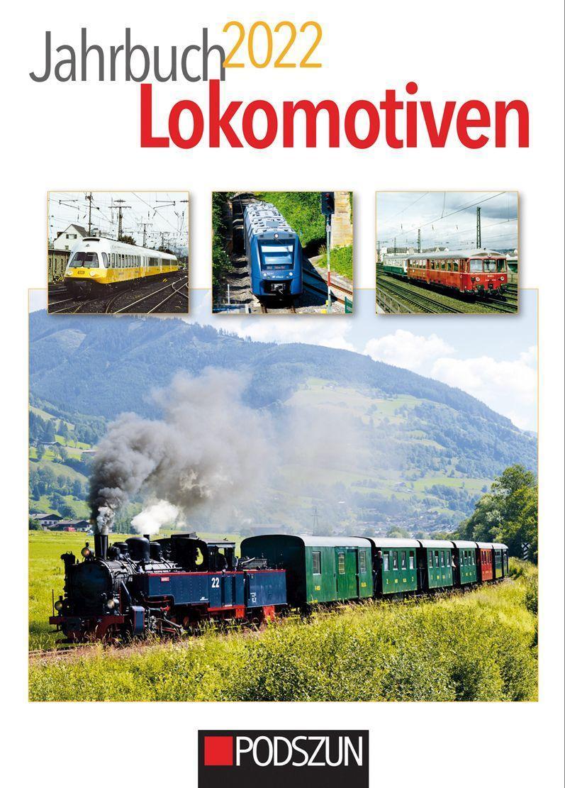 Buchcover: Jahrbuch Lokomotiven 2022