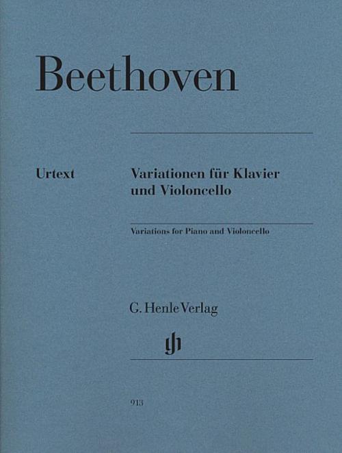Beethoven, Ludwig van - Variations pour piano et violoncelle