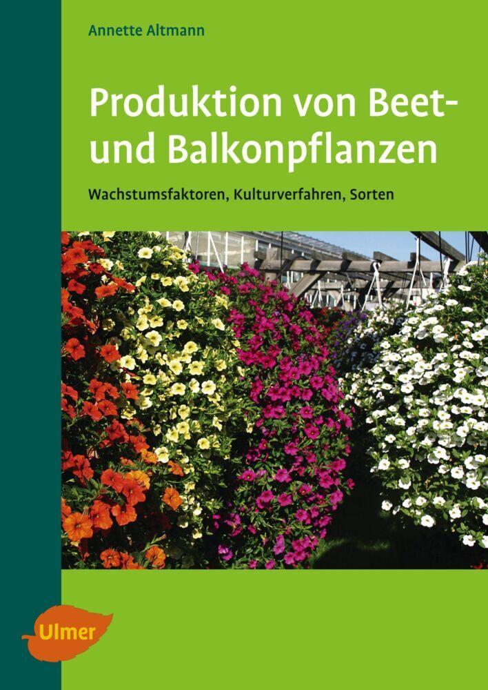 Buchcover: Produktion von Beet- und Balkonpflanzen