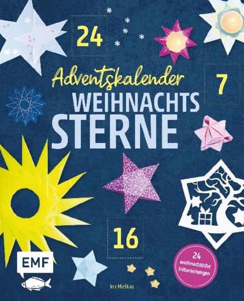 Buchcover: Adventskalender Weihnachtssterne
