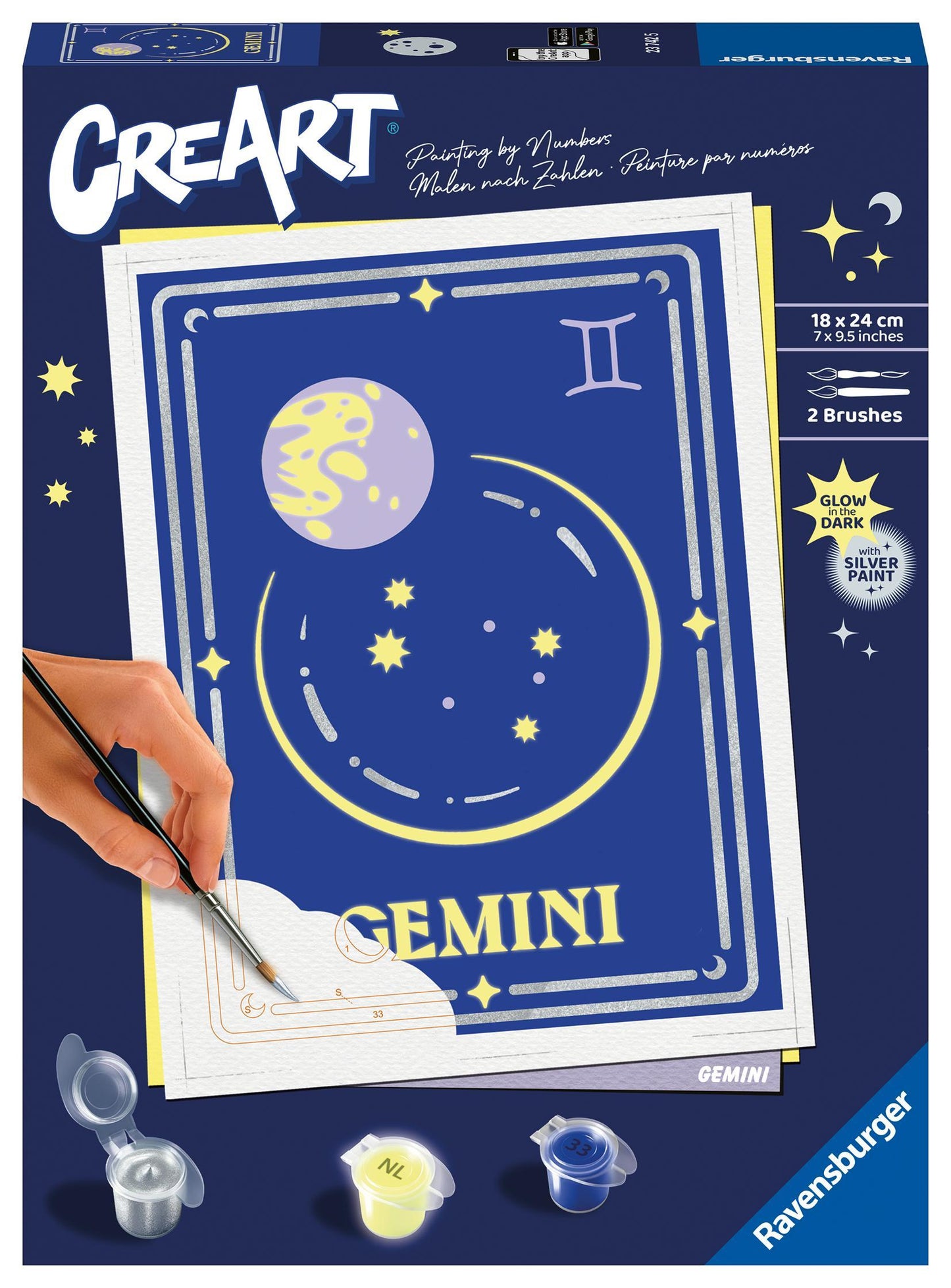 CreArt Sternzeichen - Zwilling