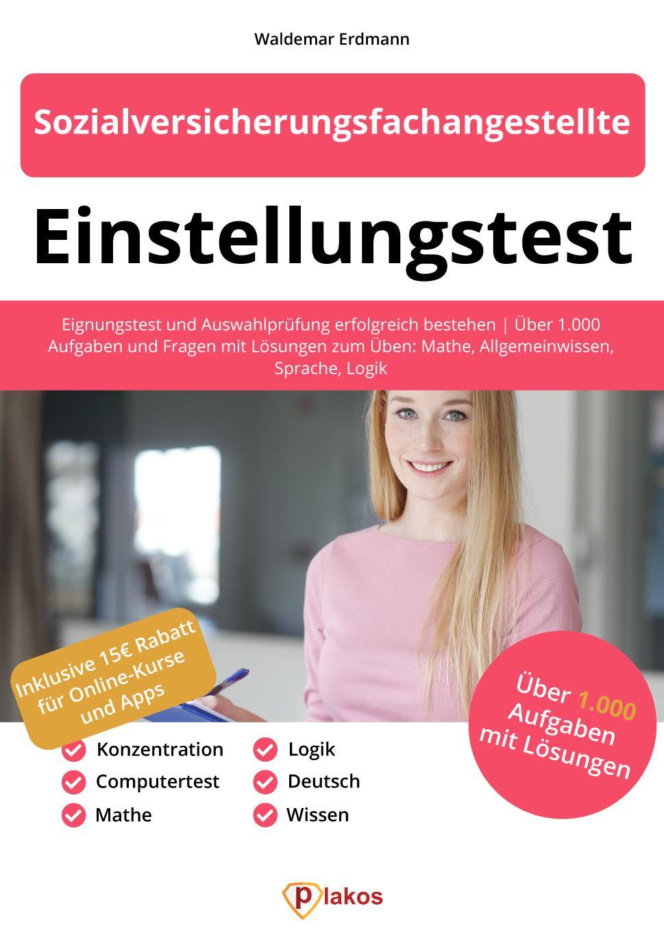 Buchcover: Einstellungstest Sozialversicherungsfachangestellte