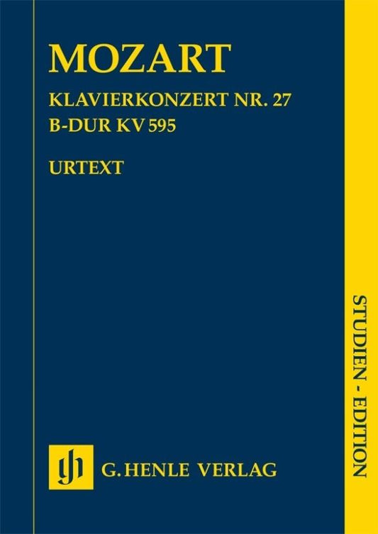 Wolfgang Amadeus Mozart - Klavierkonzert Nr. 27 B-dur KV 595
