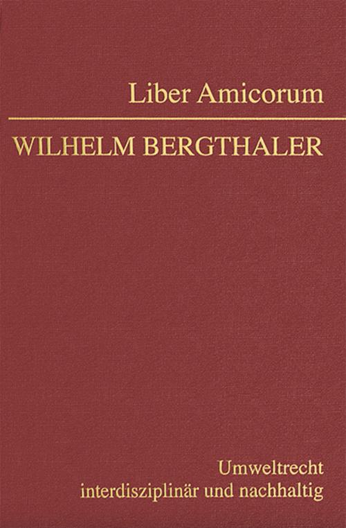 Liber Amicorum Wilhelm Bergthaler