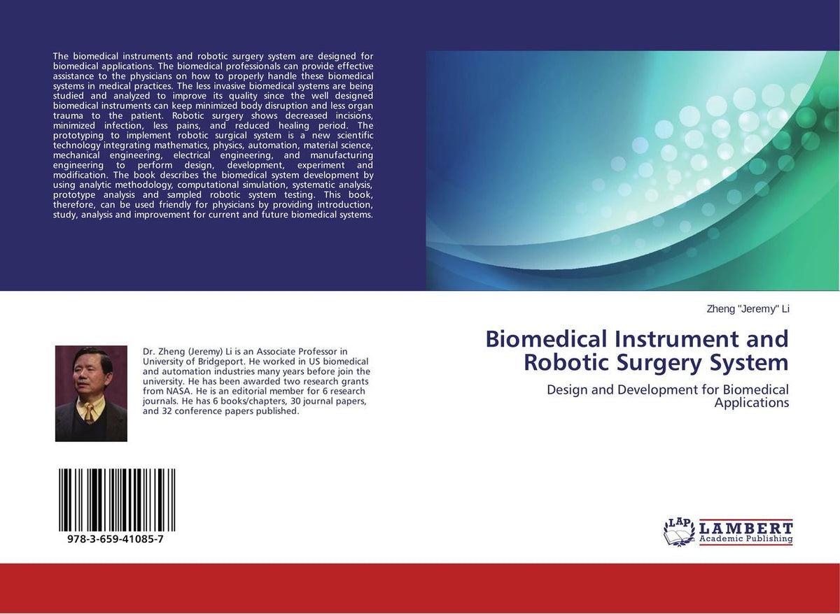 Buchcover: Biomedical Instrument and Robotic Surgery System