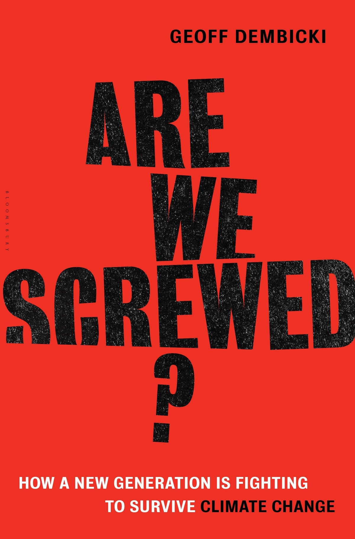 Buchcover: Are We Screwed?