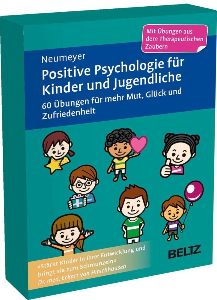 Buchcover: Positive Psychologie für Kinder und Jugendliche, 60 Karten