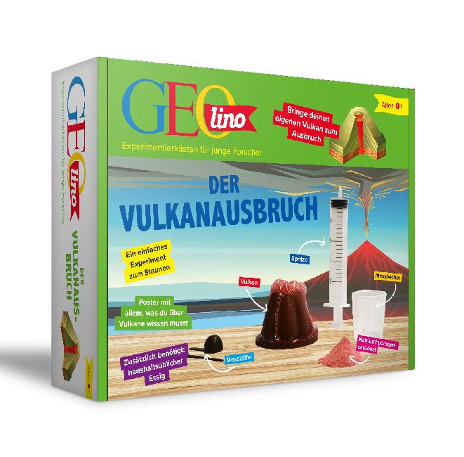 Buchcover: FRANZIS 67079 - GEOlino Der Vulkanausbruch