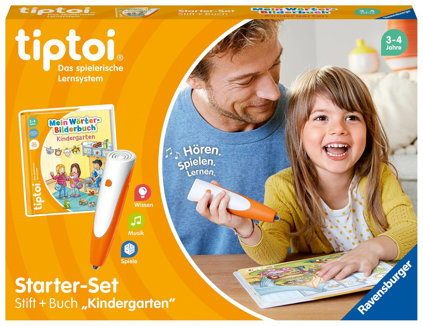 Grimm, Sandra/Ravensburger tiptoi Starter-Set 00113: Stift und Wörter-Bilderbuch Kindergar