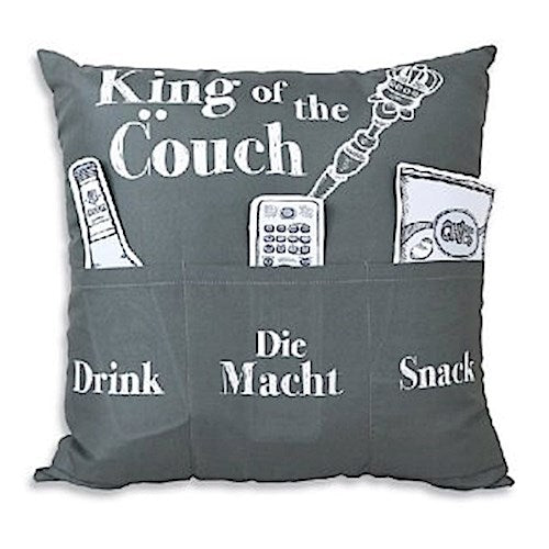 Buchcover: Sofahelden Kissen King of the Couch