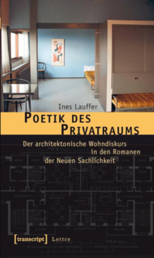 Buchcover: Poetik des Privatraums