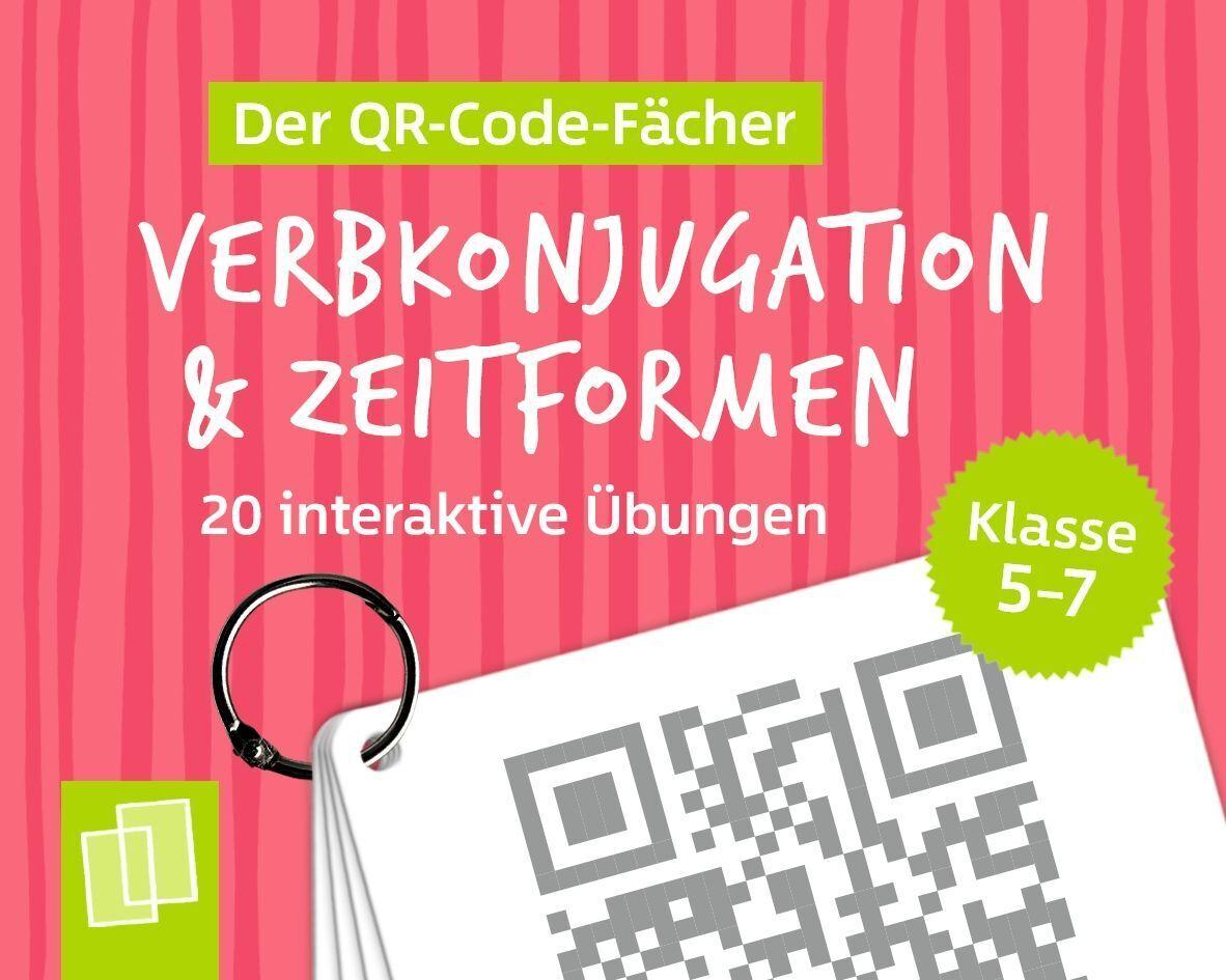 Buchcover: Verbkonjugation & Zeitformen