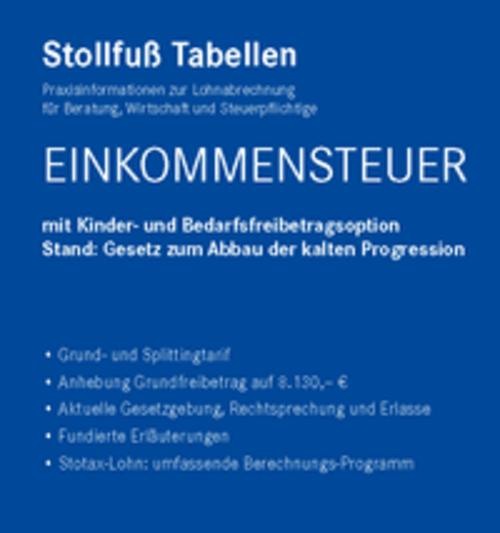 Tabelle, Einkommensteuer 2026 Sonderausgabe Juli