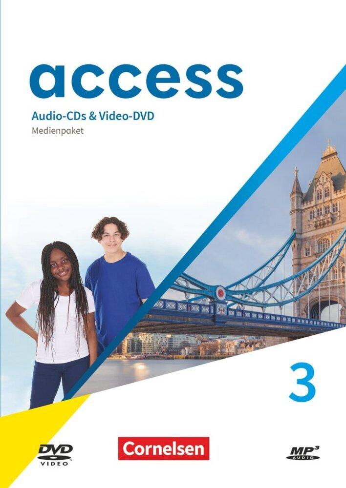 Access Band 3: 7. Schuljahr - Audio-CDs und Video-DVD