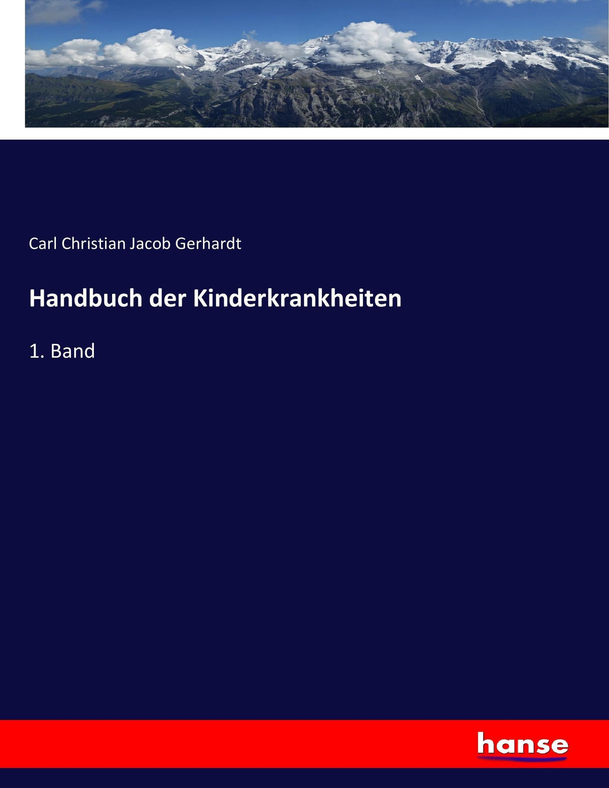 Buchcover: Handbuch der Kinderkrankheiten