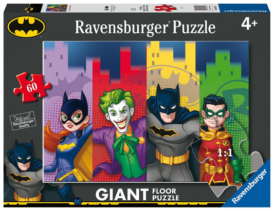Batgirl, Joker, Batman, Robin