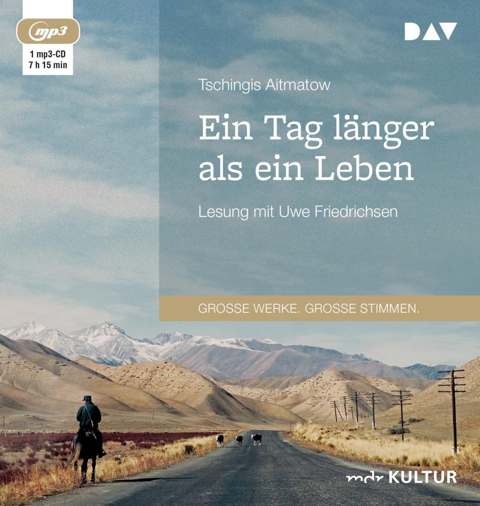 Ein Tag länger als ein Leben,1 Audio-CD, 1 MP3