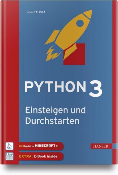 Buchcover: Python 3 - Einsteigen und Durchstarten