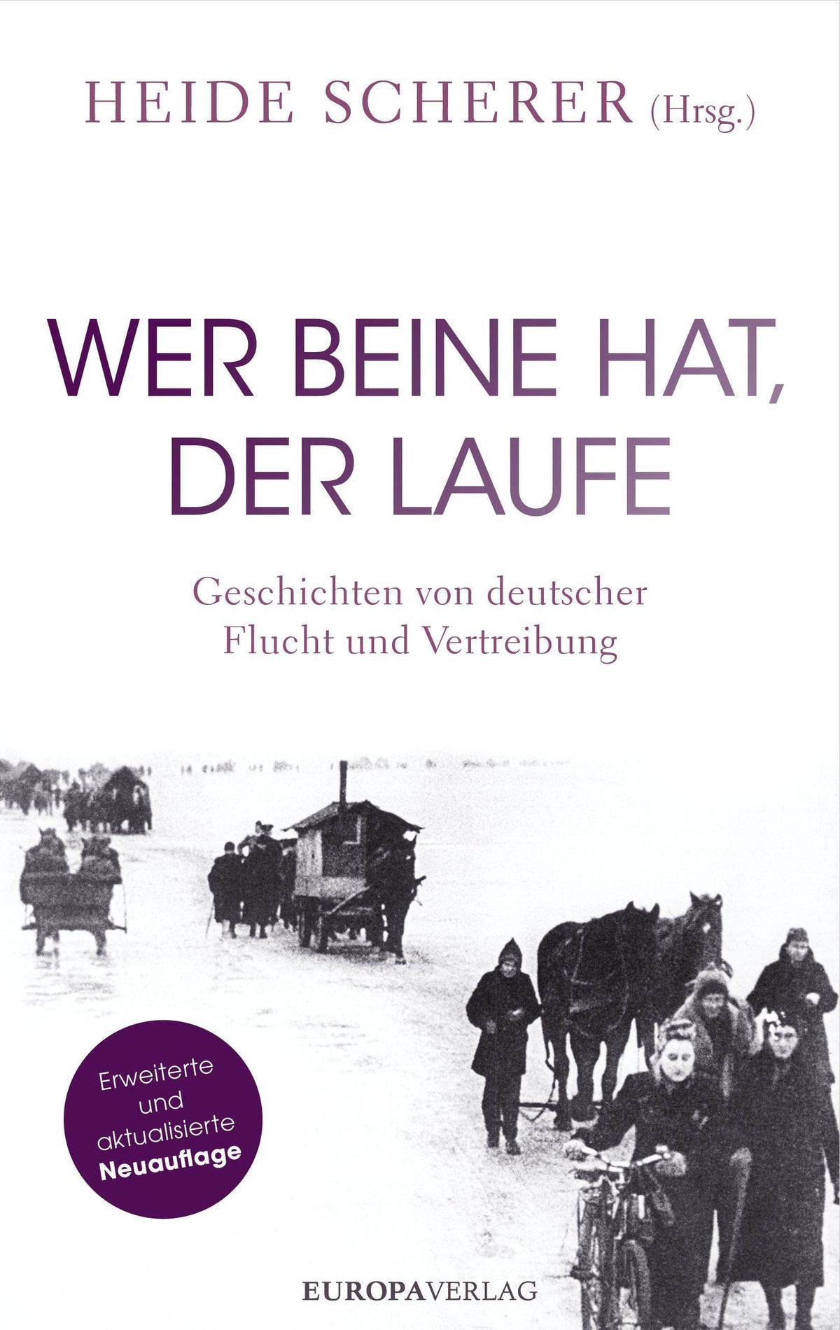 Buchcover: Wer Beine hat, der laufe