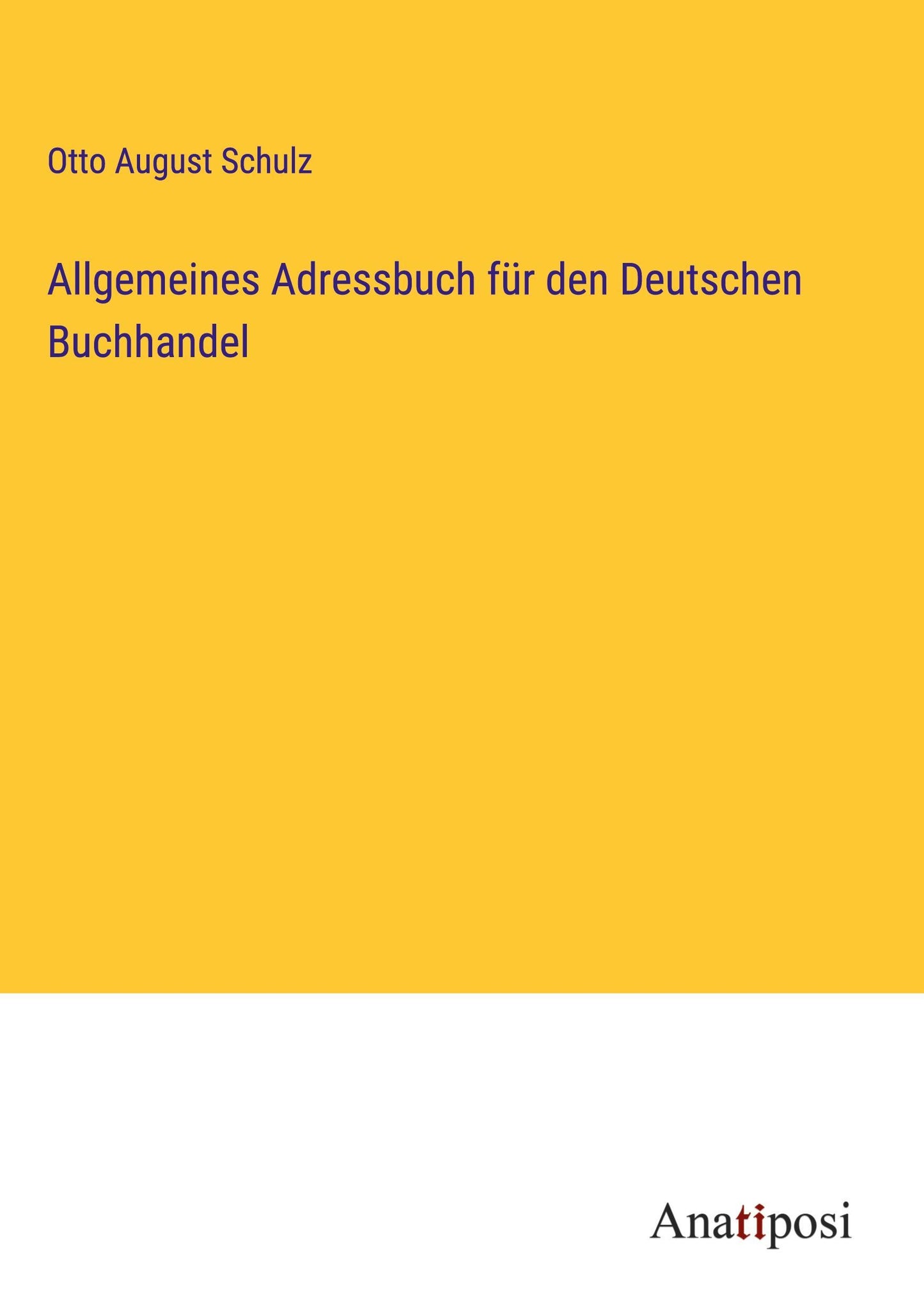 Allgemeines Adressbuch für den Deutschen Buchhandel