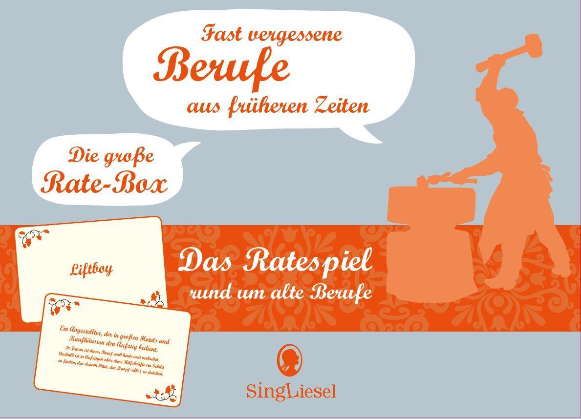 Die große Rate-Box - Fast vergessene Berufe aus früheren Zeiten