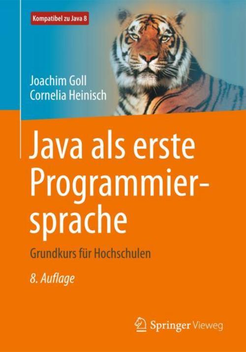 Buchcover: Java als erste Programmiersprache