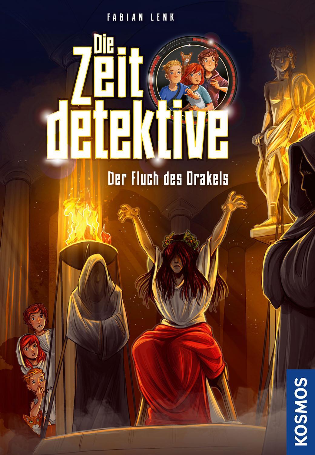 Lenk, Fabian/Die Zeitdetektive, 5, Der Fluch des Orakels